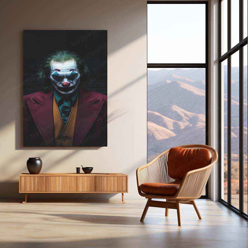 Epic Tonal Portrait of Joker - Captivating Photography - TURTLEWINGS