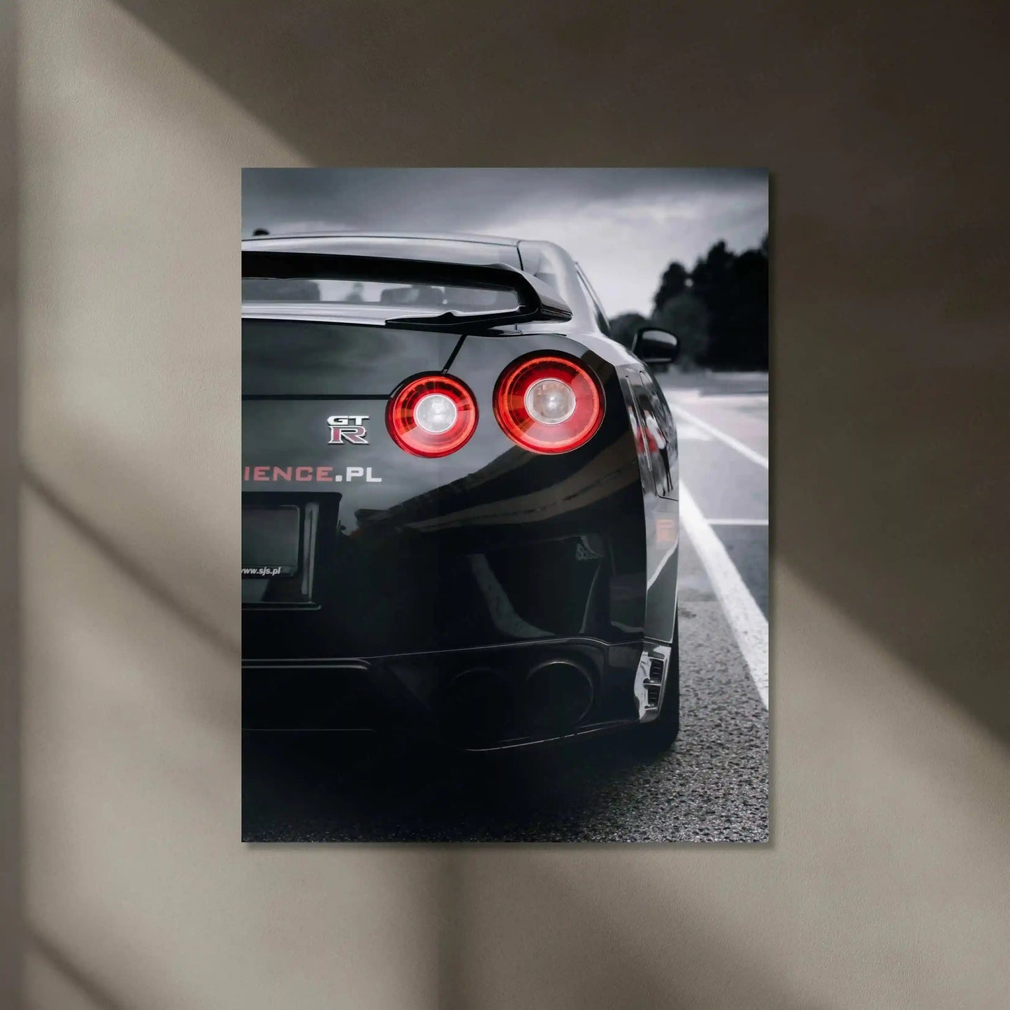 Nissan R35 GTR Neon LED Metal Frame â Ultimate Sports Car Wall Art 1 - TURTLEWINGS
