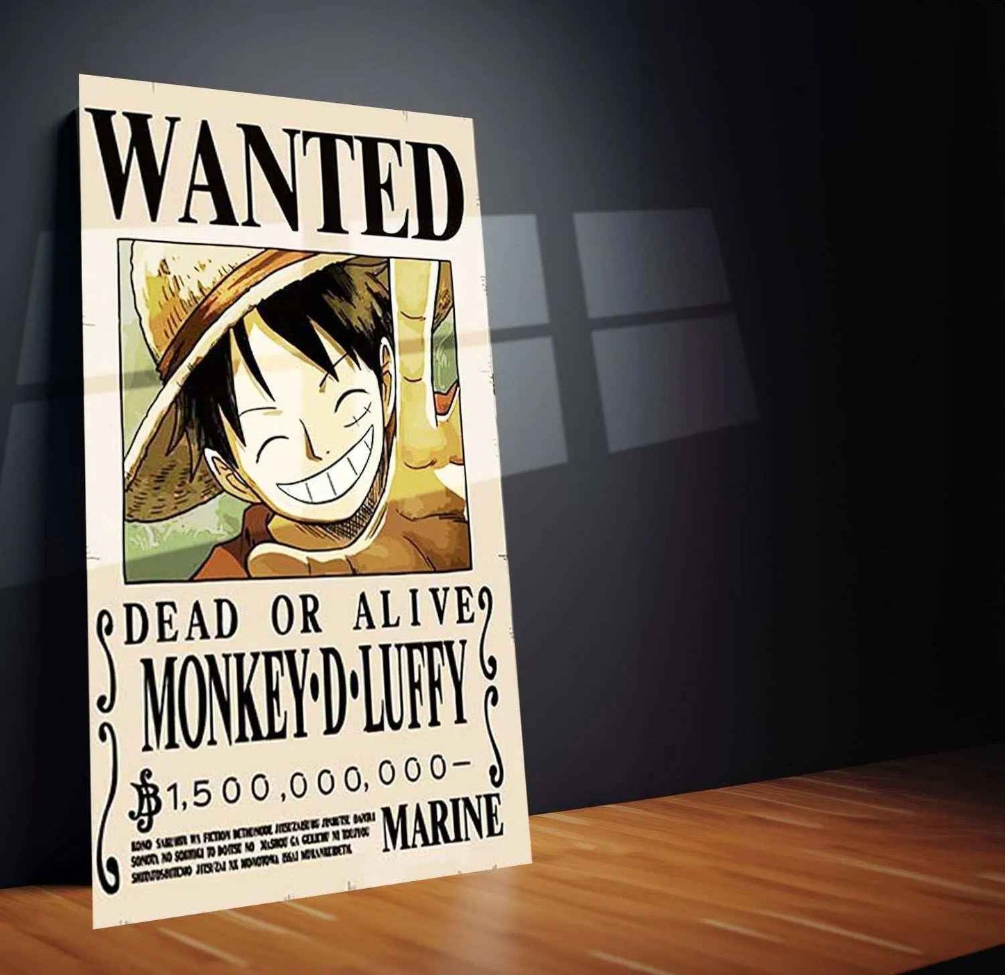 luffy Metal Poster | One Piece Awakening Art | Joy Boy Anime Wall Decor (Copy) - TURTLEWINGS