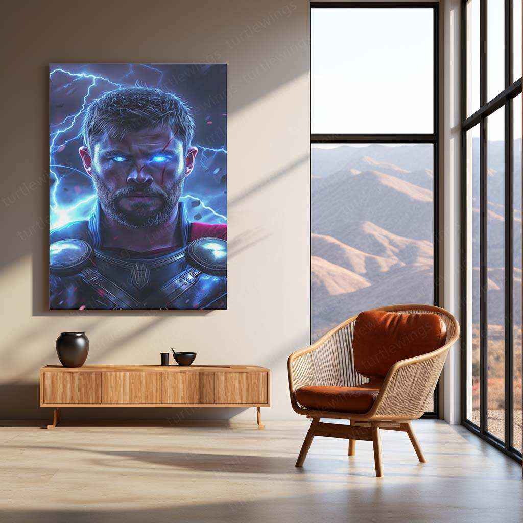 Thor - The Mighty God of Thunder Marvel Art - TURTLEWINGS