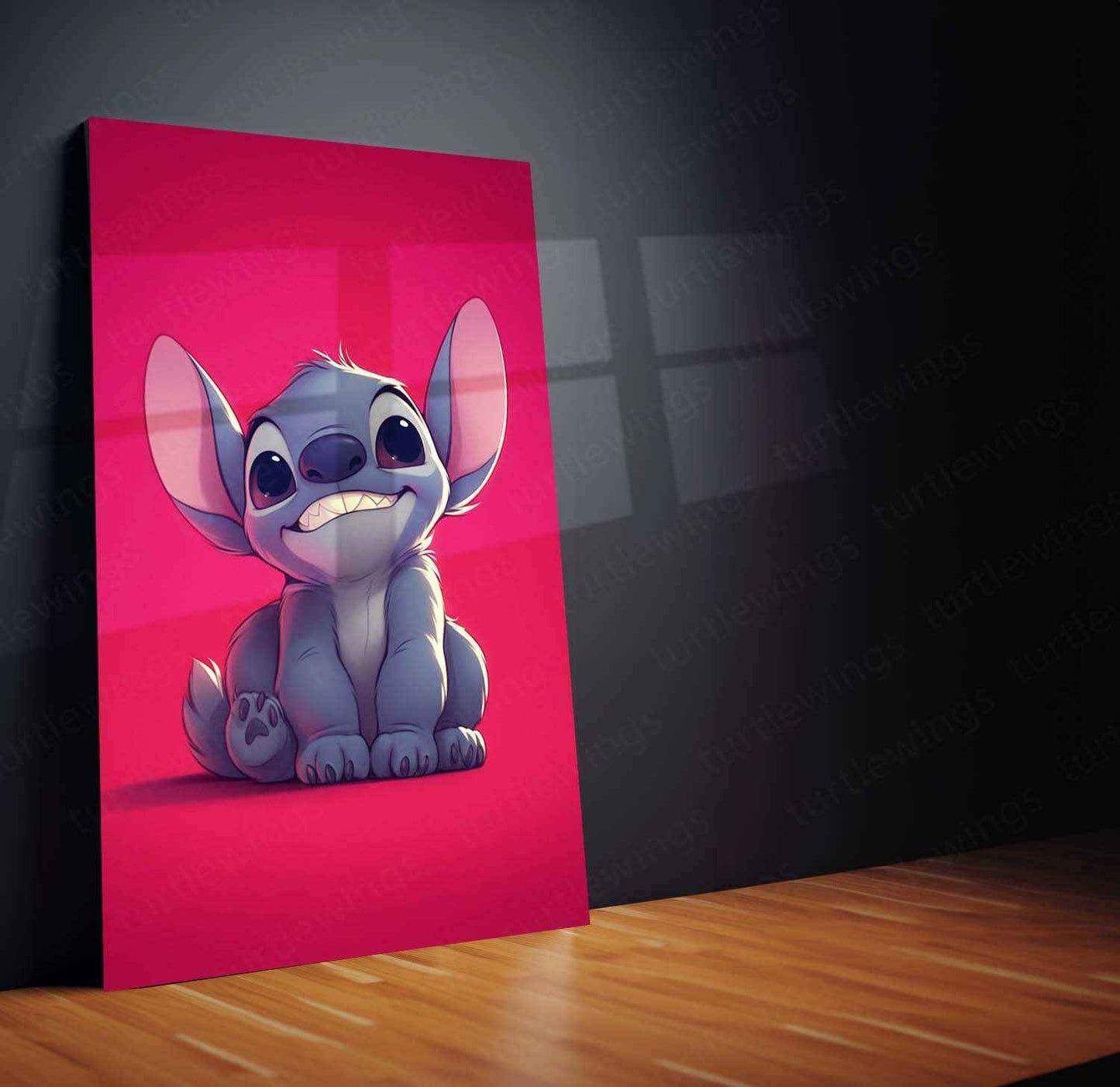 Japanese Art of Stitch – Cinematic Minimalist Disney Poster - TURTLEWINGS