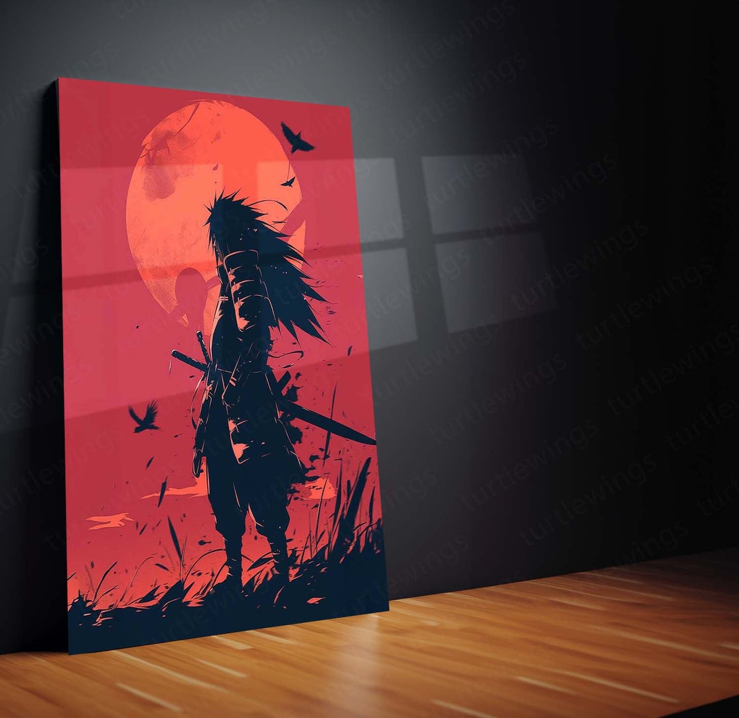 Naruto Ninja Legacy Metal Frame – Anime-Inspired Shinobi Artwork - TURTLEWINGS
