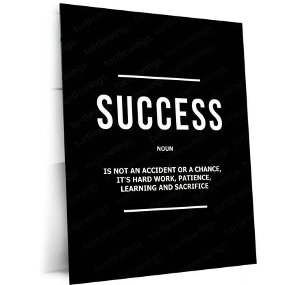 Motivational Metal Poster Set of 9 – Inspirational Wall Frame Decoretal wall frame set - TURTLEWINGS