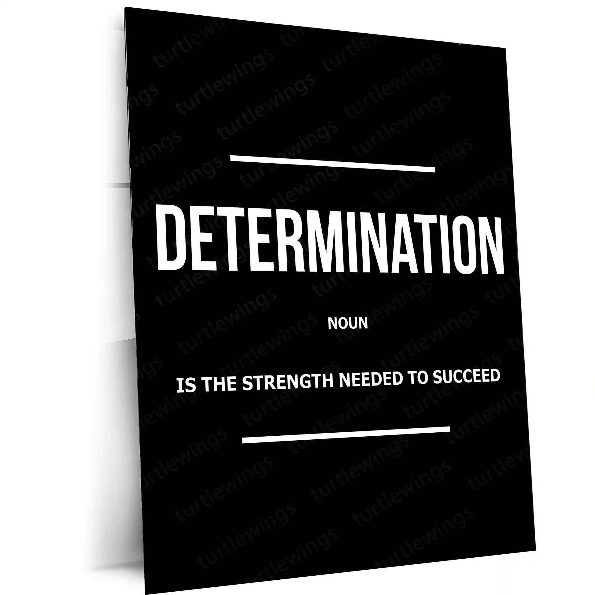 Motivational Metal Poster Set of 9 – Inspirational Wall Frame Decoretal wall frame set - TURTLEWINGS