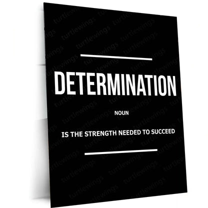 Motivational Metal Poster Set of 9 – Inspirational Wall Frame Decoretal wall frame set - TURTLEWINGS