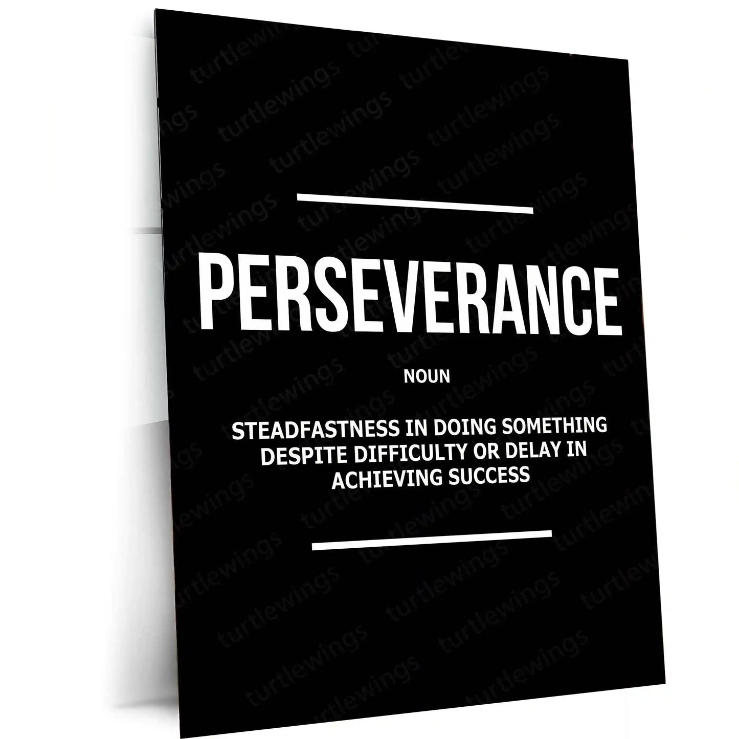 Motivational Metal Poster Set of 9 – Inspirational Wall Frame Decoretal wall frame set - TURTLEWINGS
