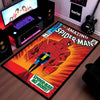 The Amazing Spider-Man Floor Mat | Classic Marvel Comic Cover Flat Rug | Anti-Slip 3mm Absorbent Superhero Floor Mat for Gaming Room, Bedroom & Fan Cave