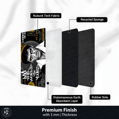 Tony Montana King Dollar Flat Rug | Wealth & Success flat rug