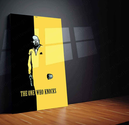 Breaking Bad Metal Poster | Walter White & Jesse Pinkman Wall Art | TV Series Memorabilia - TURTLEWINGS