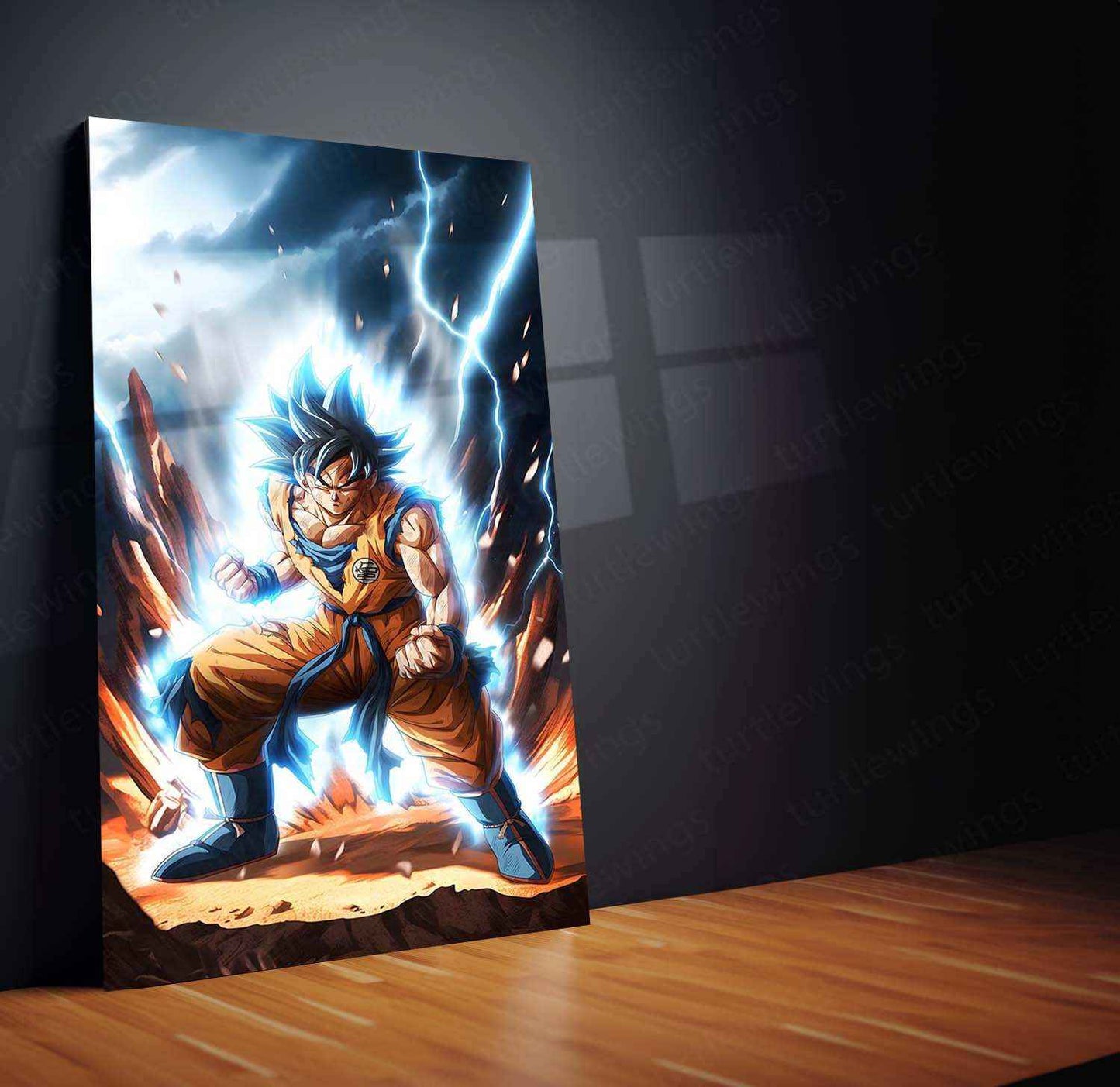 Goku – DbZ Metal Poster - TURTLEWINGS