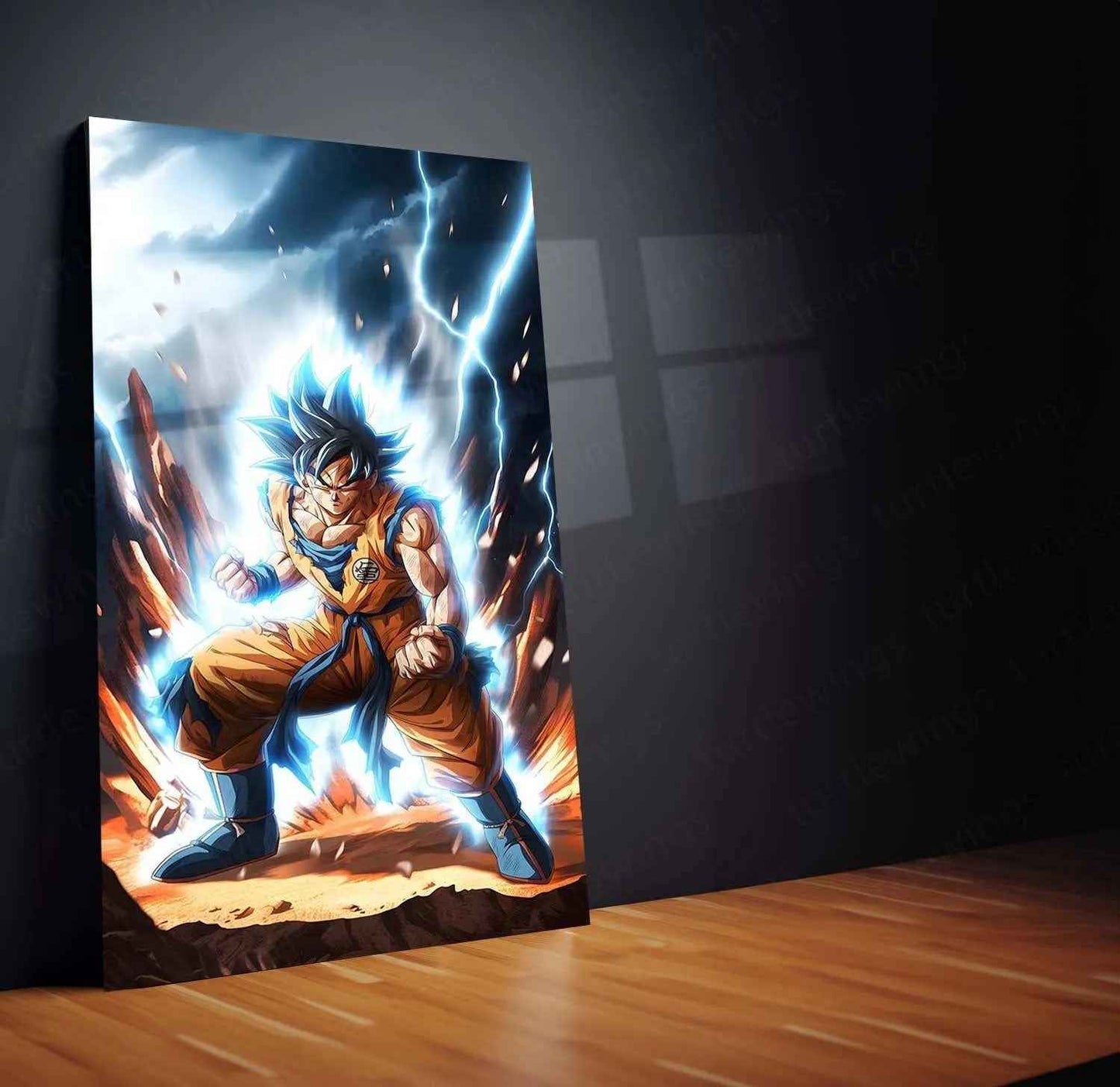 Goku – DbZ Metal Poster - TURTLEWINGS