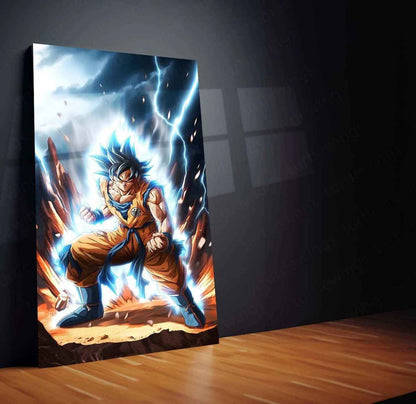 Goku – DbZ Metal Poster - TURTLEWINGS