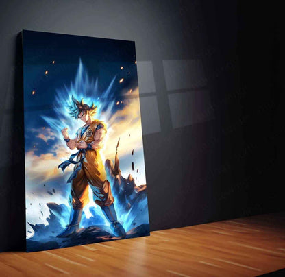 Goku – DbZ Metal Poster 1 - TURTLEWINGS