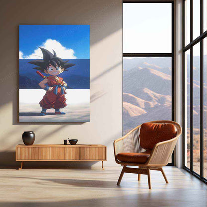 Goku – DbZ Metal Poster 2 - TURTLEWINGS