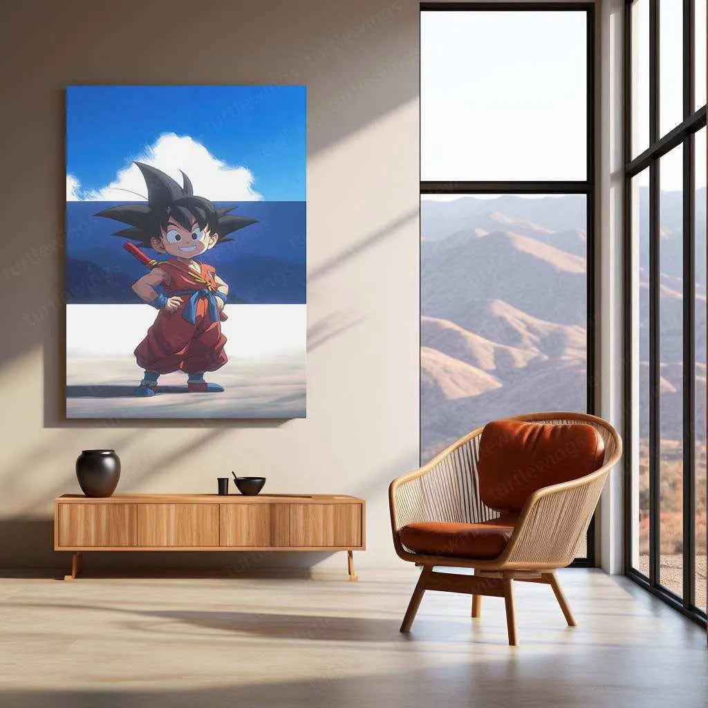 Goku – DbZ Metal Poster 2 - TURTLEWINGS