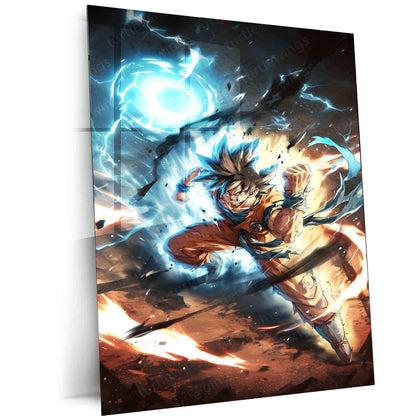 Goku – DbZ Metal Poster 3 - TURTLEWINGS