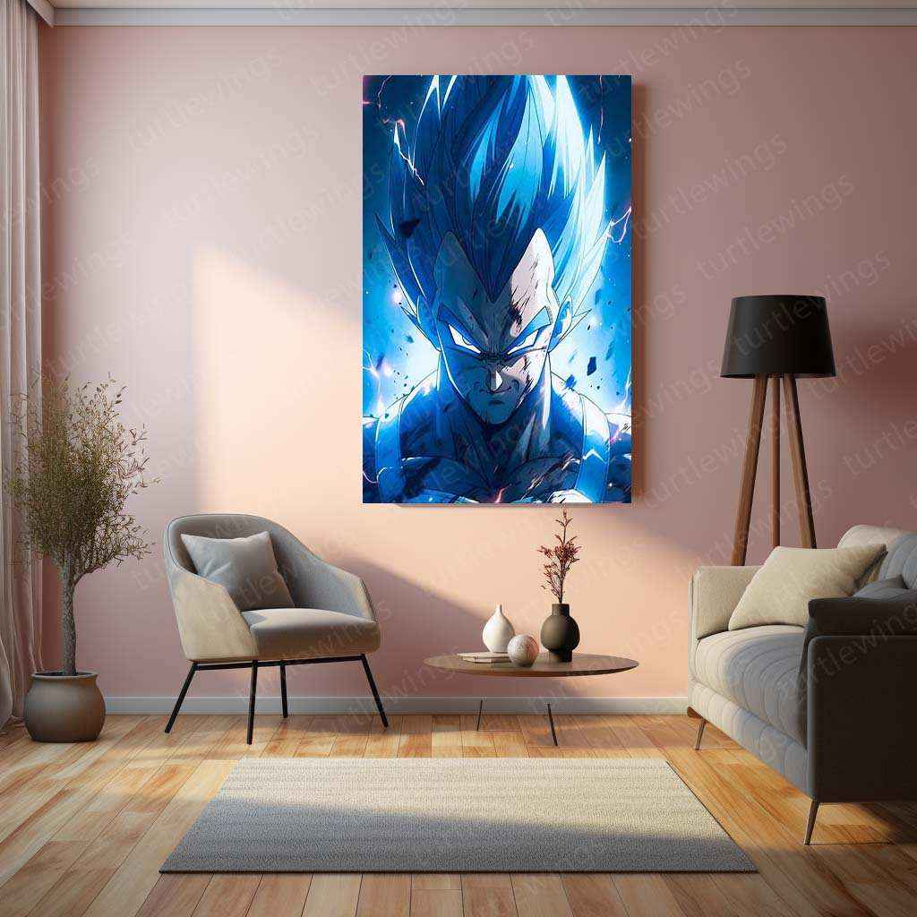 VEGETA – DbZ Metal Poster4 - TURTLEWINGS