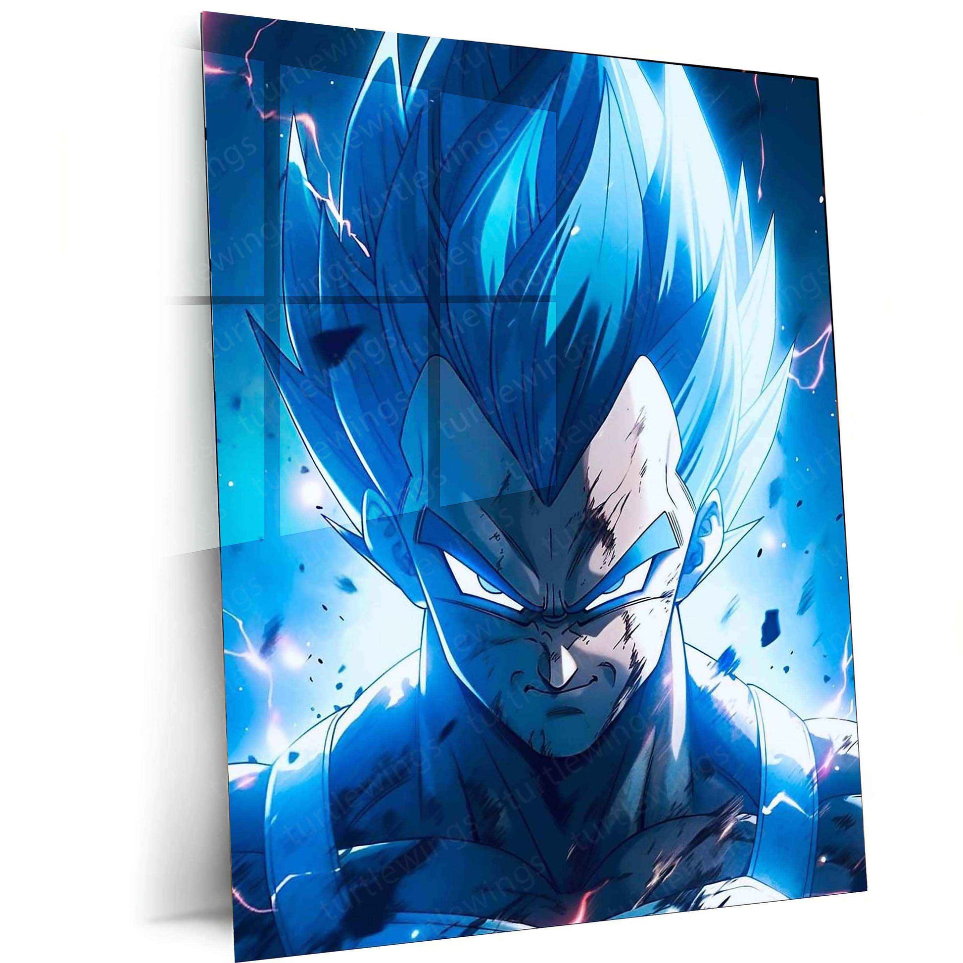 VEGETA – DbZ Metal Poster4 - TURTLEWINGS