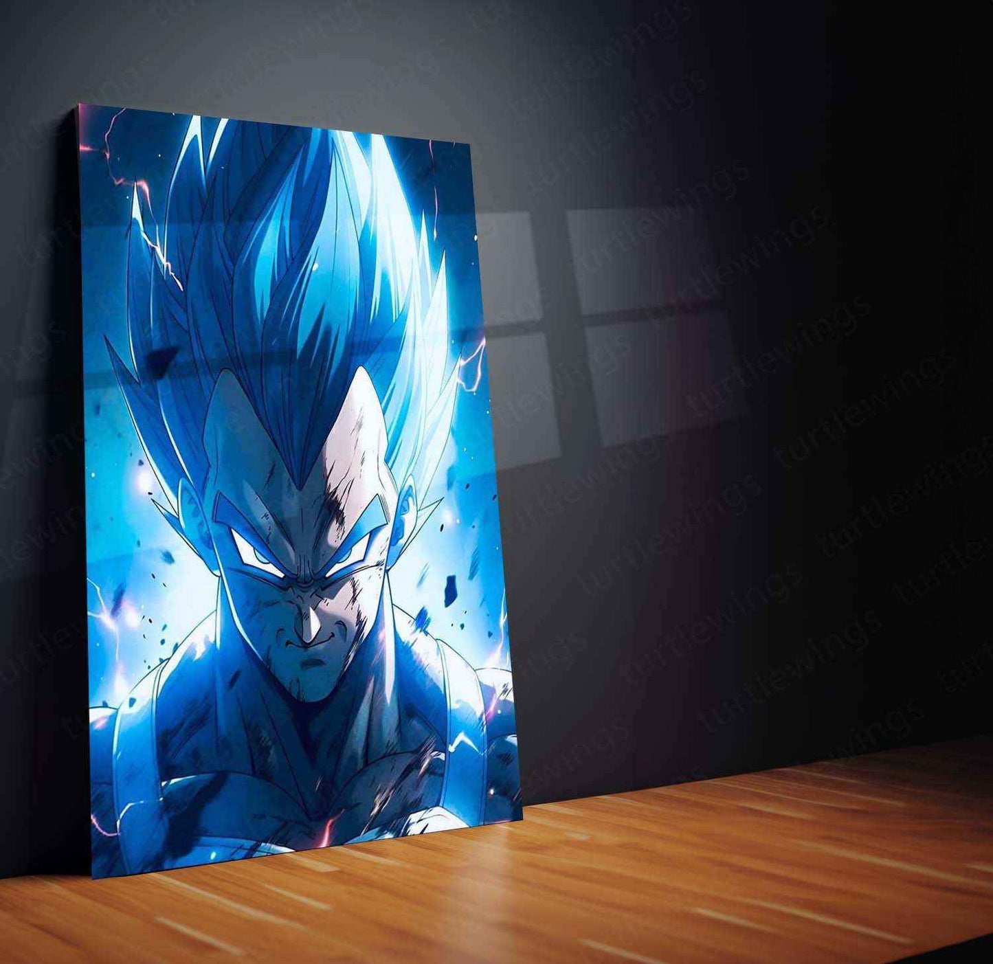 VEGETA – DbZ Metal Poster4 - TURTLEWINGS