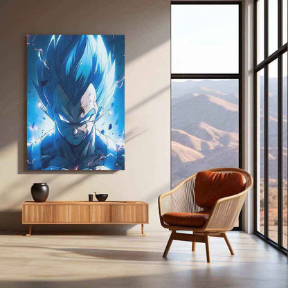 VEGETA – DbZ Metal Poster4 - TURTLEWINGS