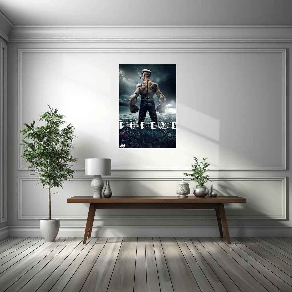 Popeye the Sailor Man metal poster - TURTLEWINGS