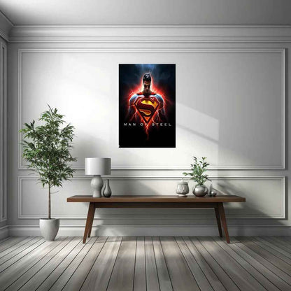 Superman Dc Metal Poster - TURTLEWINGS