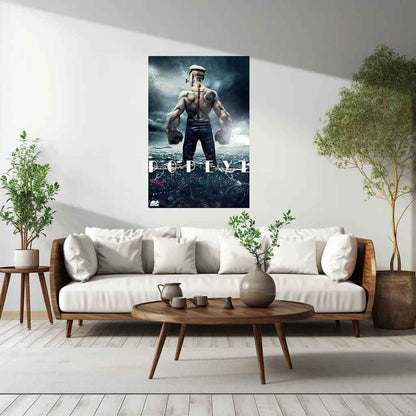 Popeye the Sailor Man metal poster - TURTLEWINGS