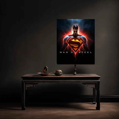 Superman Dc Metal Poster - TURTLEWINGS