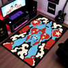 One Piece Franky General Franky Flat Area Flat Rug | Cyborg Robot Transformation Anime Design | Premium Anti-Slip Flat Rug
