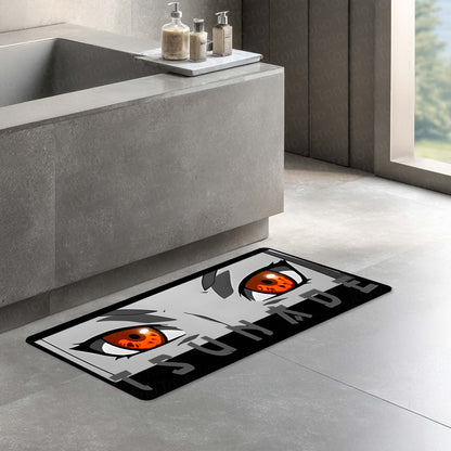Tsunade Senju Eye Anime Floor Mat | Anti-Slip Printed Flat Rug for Bedroom, Gaming Room & Anime Decor | TORIO