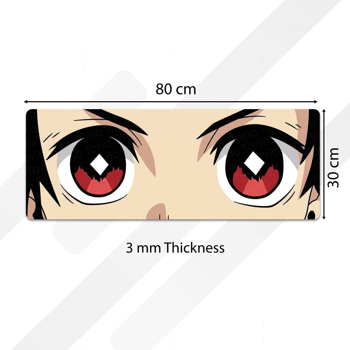 Spy × Family Anya Eyes Floor Mat | Anime Cute Eye Art Flat Rug | Anti-Slip 3mm Absorbent Floor Mat for Bedroom, Gaming Room, Bathroom & Otaku Decor
