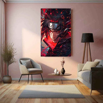 Itachi Uchiha – Jujutsu Kaisen Metal Poster - TURTLEWINGS