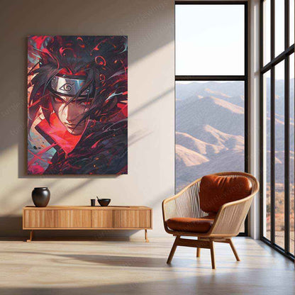 Itachi Uchiha – Jujutsu Kaisen Metal Poster - TURTLEWINGS