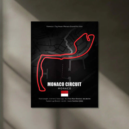 LED | 🏎️ Monza Circuit Neon LED Metal Poster – Glowing Temple of Speed Wall Art - TURTLEWINGS