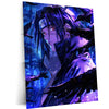Anime Metal Poster | Itachi Uchiha Crow of the Sharingan Naruto Wall Art