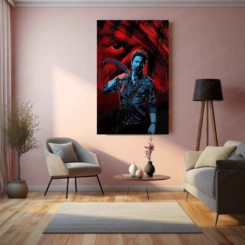 SRK Bollywood Metal Poster – The King - TURTLEWINGS