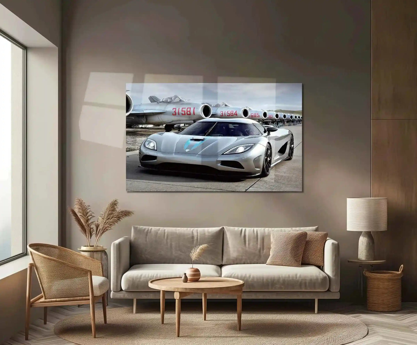 Car Metal Poster | Koenigsegg Agera Metal Poster – Luxury Hypercar Wall Art - TURTLEWINGS