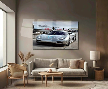 Car Metal Poster | Koenigsegg Agera Metal Poster – Luxury Hypercar Wall Art - TURTLEWINGS