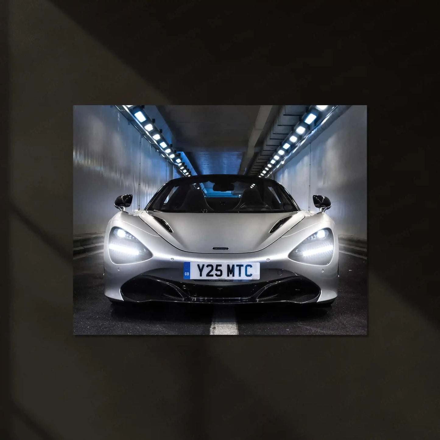 LED | 🚀 McLaren 720S Spider Neon LED Metal Poster | Supercar Wall Art | Luxury Automotive Glow Decor - TURTLEWINGS