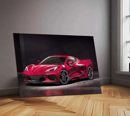 LED | ⚡ Chevrolet Camaro Neon LED Metal Poster | Muscle Car Wall Art | Illuminated Garage & Gamer Decor 03 - TURTLEWINGS