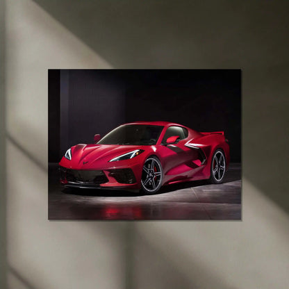 LED | ⚡ Chevrolet Camaro Neon LED Metal Poster | Muscle Car Wall Art | Illuminated Garage & Gamer Decor 03 - TURTLEWINGS