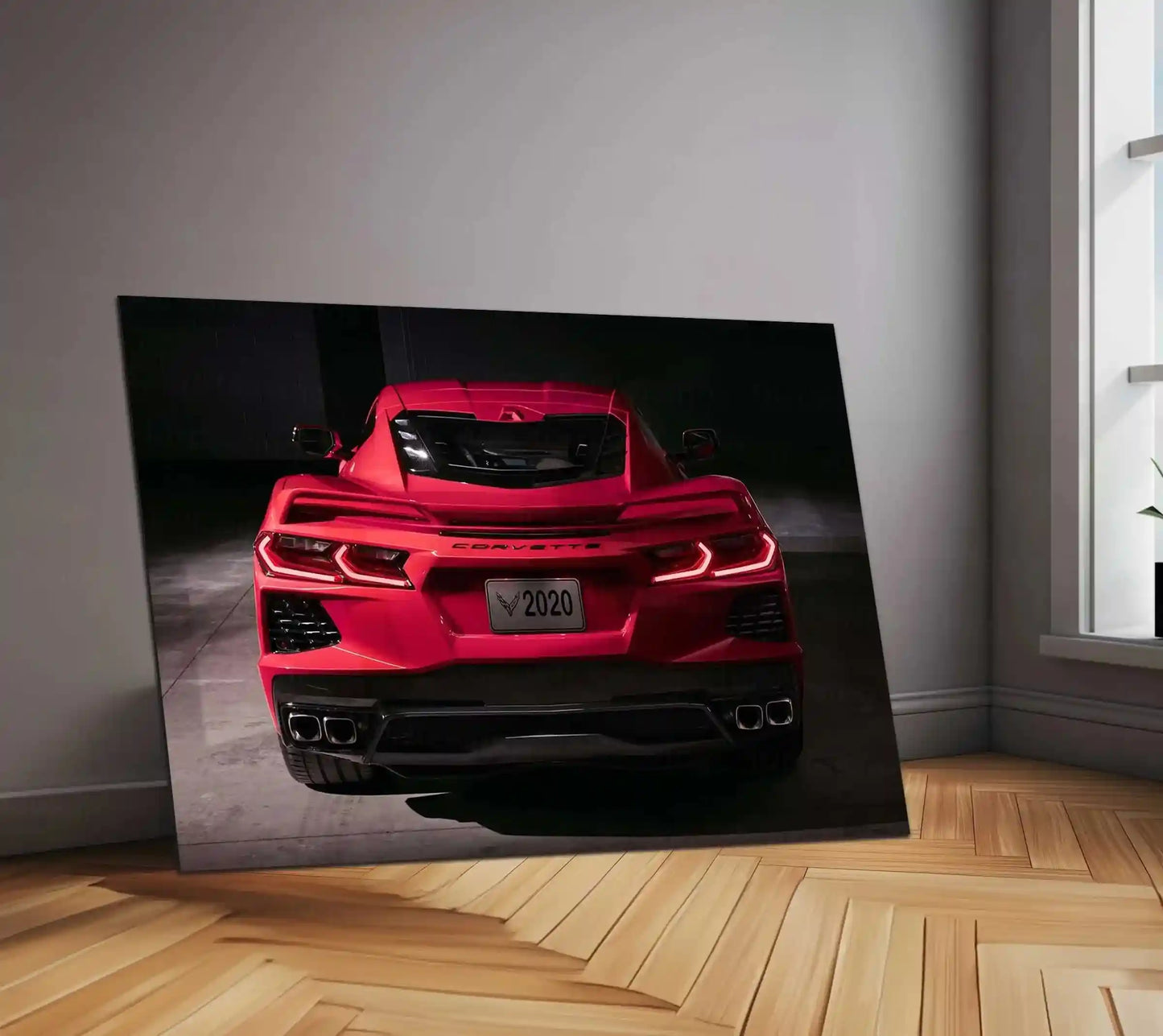 LED | ⚡ Chevrolet Camaro Neon LED Metal Poster | Muscle Car Wall Art | Illuminated Garage & Gamer Decor 03 - TURTLEWINGS