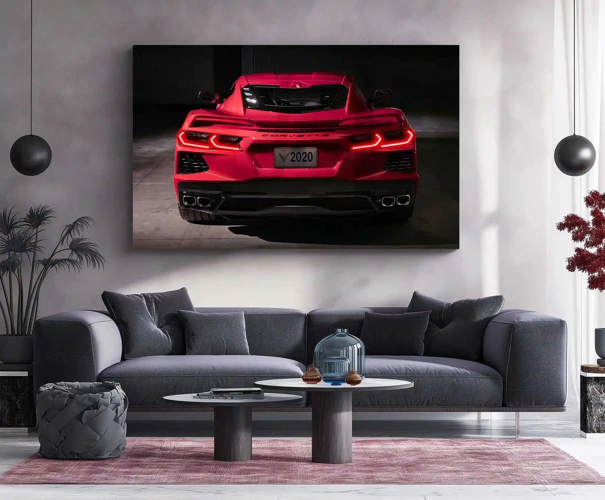 LED | ⚡ Chevrolet Camaro Neon LED Metal Poster | Muscle Car Wall Art | Illuminated Garage & Gamer Decor 03 - TURTLEWINGS