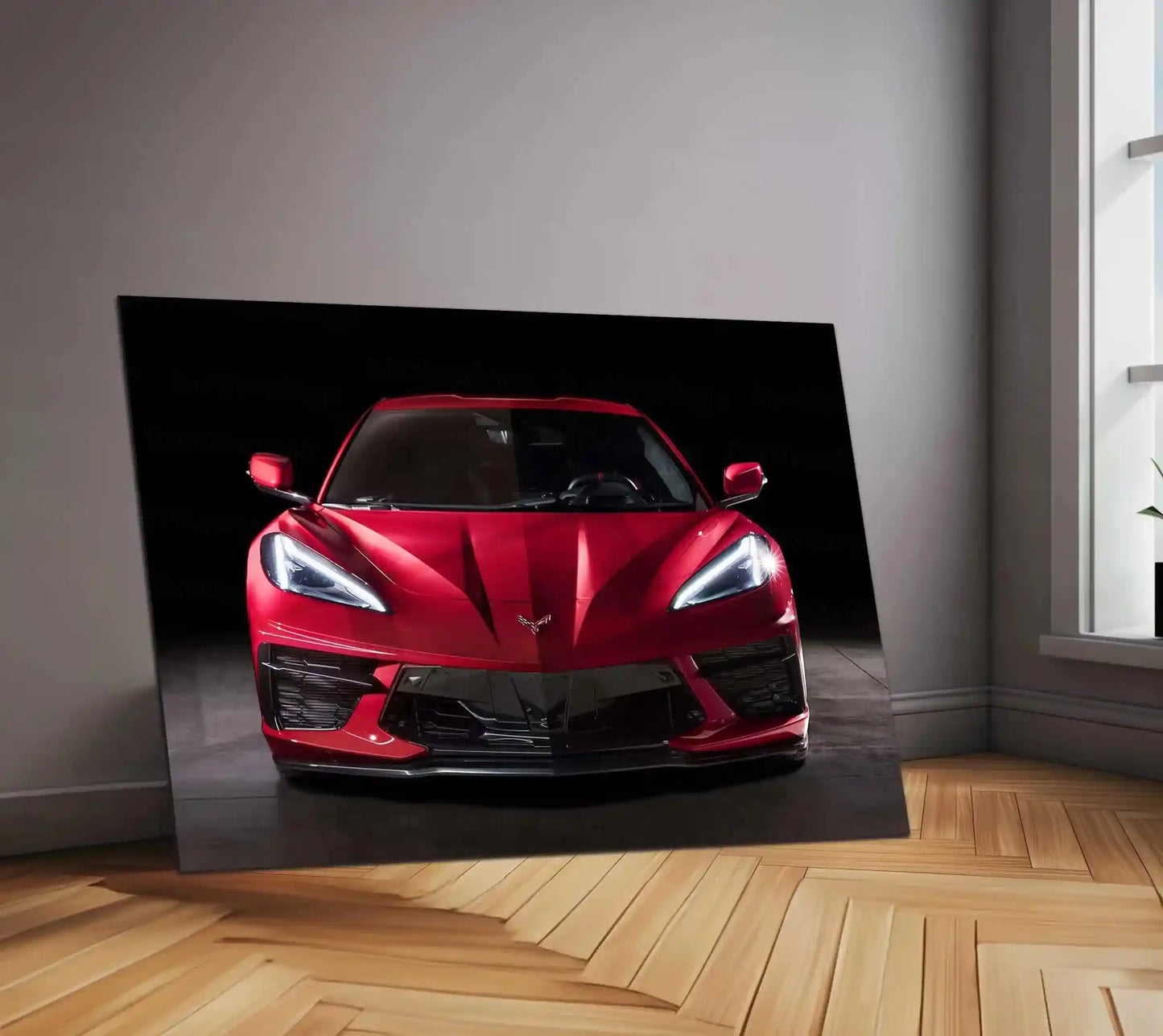 LED | ⚡ Chevrolet Camaro Neon LED Metal Poster | Muscle Car Wall Art | Illuminated Garage & Gamer Decor 04 - TURTLEWINGS