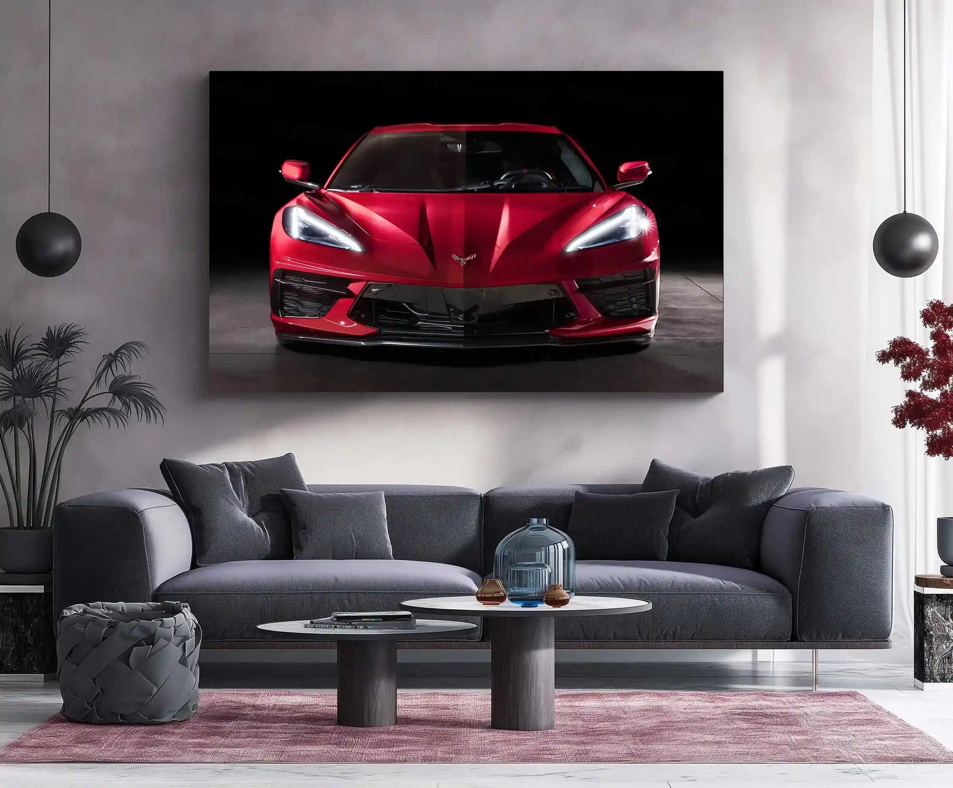 LED | ⚡ Chevrolet Camaro Neon LED Metal Poster | Muscle Car Wall Art | Illuminated Garage & Gamer Decor 04 - TURTLEWINGS