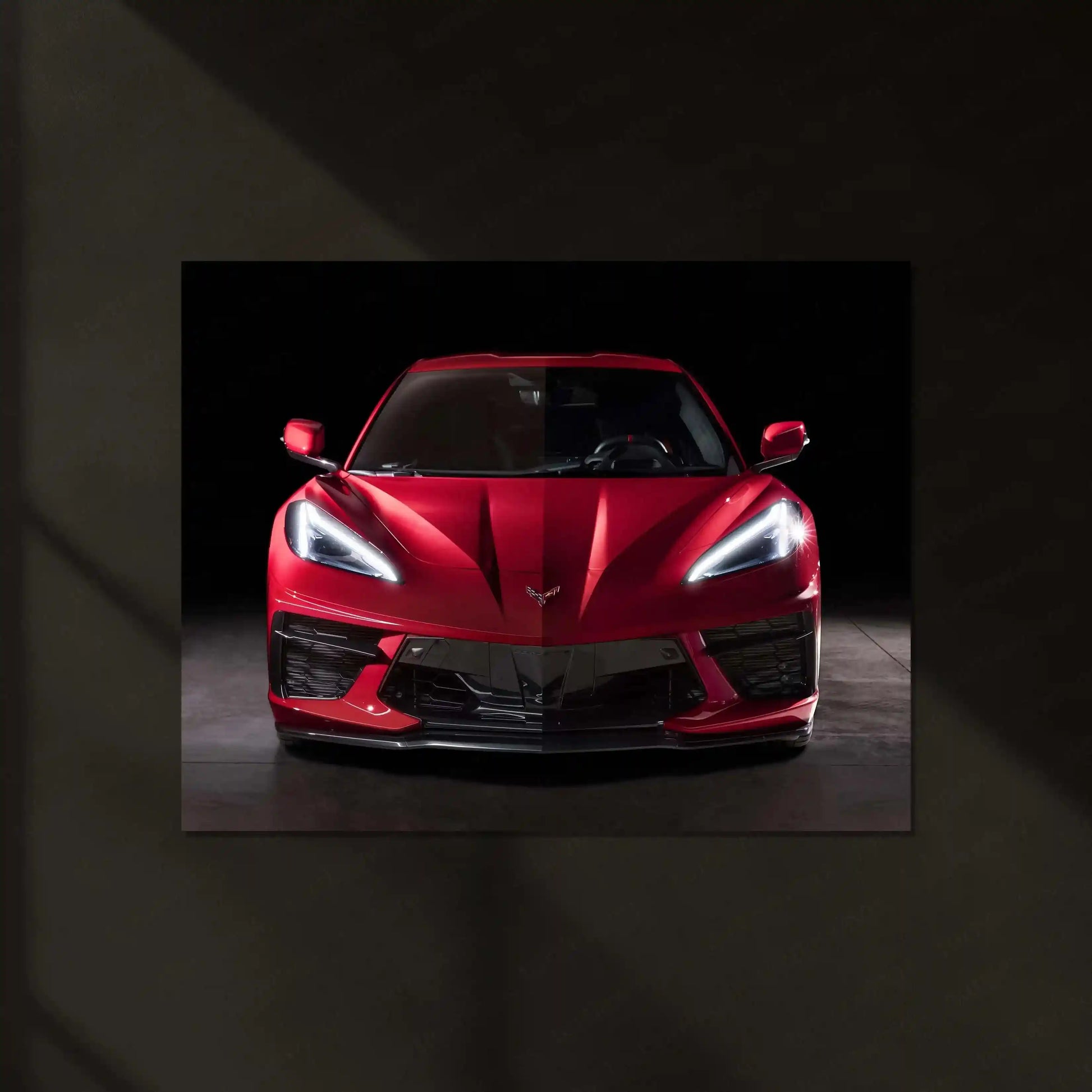 LED | ⚡ Chevrolet Camaro Neon LED Metal Poster | Muscle Car Wall Art | Illuminated Garage & Gamer Decor 04 - TURTLEWINGS