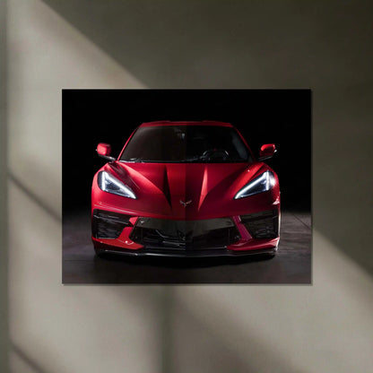 LED | ⚡ Chevrolet Camaro Neon LED Metal Poster | Muscle Car Wall Art | Illuminated Garage & Gamer Decor 04 - TURTLEWINGS