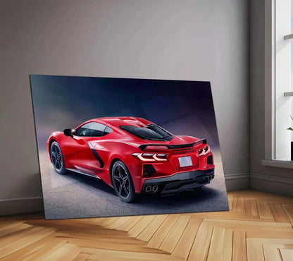 LED | ⚡ Chevrolet Camaro Neon LED Metal Poster | Muscle Car Wall Art | Illuminated Garage & Gamer Decor 05 - TURTLEWINGS