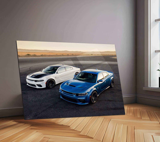 2020 Dodge Charger SRT Hellcat Widebody Metal Poster | High-Performance Muscle Car Art - TURTLEWINGS