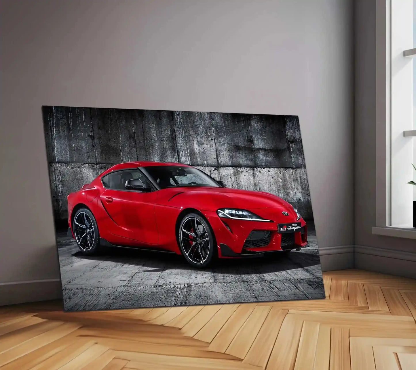 LED | 🔥 Toyota Supra Neon LED Metal Poster | JDM Legend Wall Art | Turbocharged Street Racer Glow Decor - TURTLEWINGS